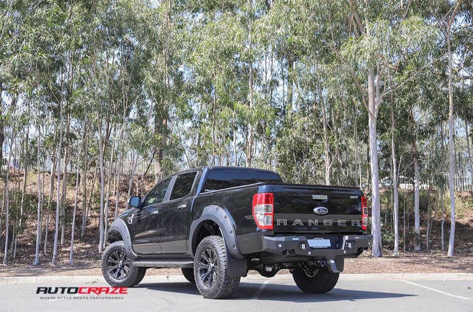 FORD RANGER HE901 SATIN BLACK DARK TINT